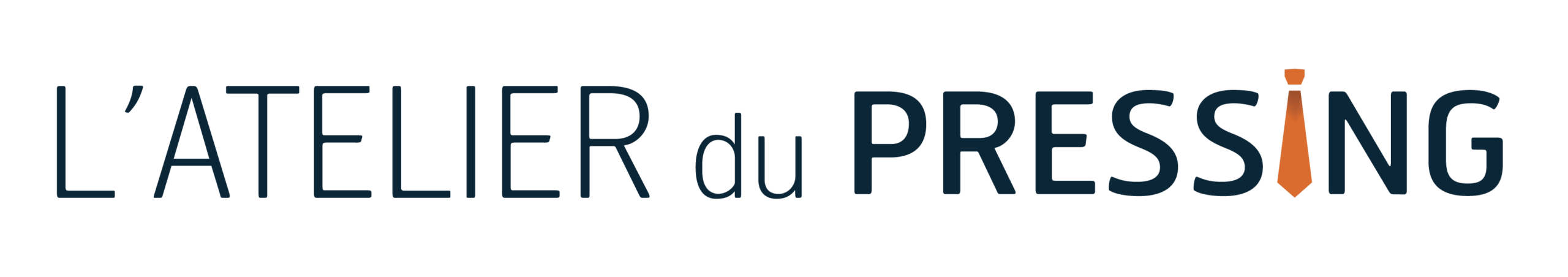 logo atelier du pressing - Fond clair